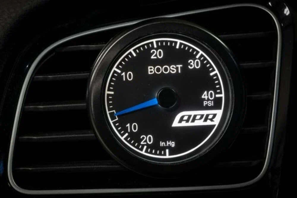 APR MK7 Mechanical Boost Gauge System (Blue) - MS100148